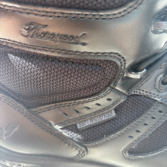 Thorogood Deuce Tactical Boots Men's Sz 14 W Black Z-Trak 8" Waterproof Side Zip - Picture 7 of 13